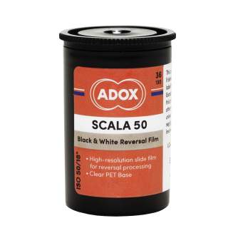 Foto filmiņas - Adox Scala 50 35mm 36 exposures - perc šodien veikalā un ar piegādi