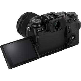 Беззеркальные камеры - Fujifilm X-T4 XF18-55mm Kit black hybrid APS-C mirrorless camera X-Trans CMOS IBIS 4 X-Processor - быстры