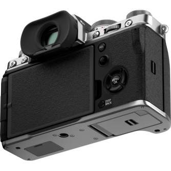 Беззеркальные камеры - Fujifilm X-T4 XF18-55mm Kit silver hybrid APS-C mirrorless camera X-Trans CMOS IBIS 4 X-Processor - быстр