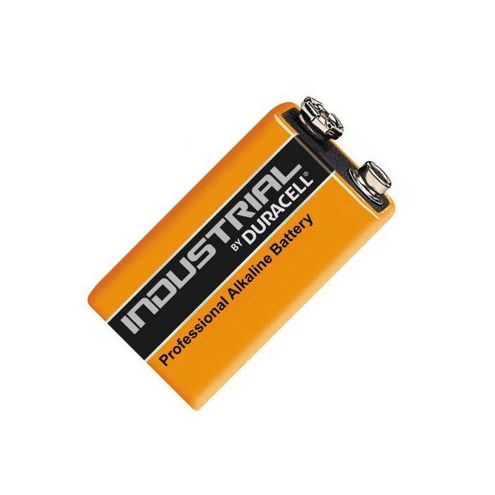 Батарейки и аккумуляторы - Duracell Industrial 9V krona baterija 6LR61 6LF22 MN1604 Alkaline 1 gab. - быстрый заказ от производителя
