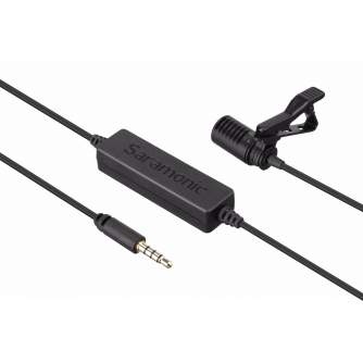 Microphones - SARAMONIC LAVMICRO-S STEREO LAVALIER MICROPHONE w TRRS connector for smartphones - buy today in store and with delivery