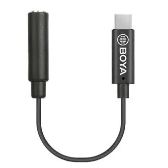 Audio cables, adapters - Boya Universal Adapter BY-K4 3.5mm TRRS to USB-C - buy today in Master Foto store and with delivery Best choise selected by experts