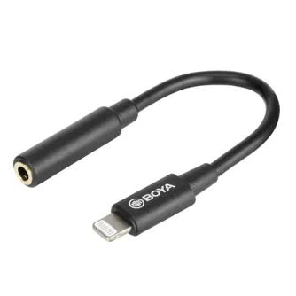 Audio cables, adapters - Boya Universal Adapter BY-K3 3.5mm TRRS to Lightning - buy today in Master Foto store and with delivery Best choise selected by experts