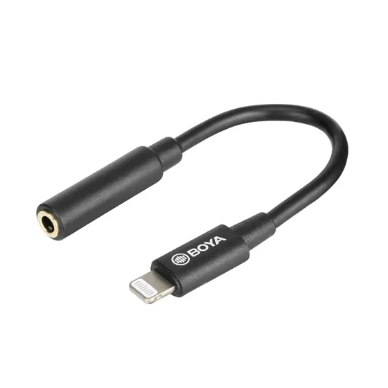 Boya Universal Adapter By-k3 Trrs To Lightning BY-K3