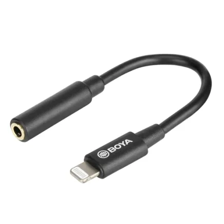 Boya adapter BY-K3 3.5mm TRRS - Lightning