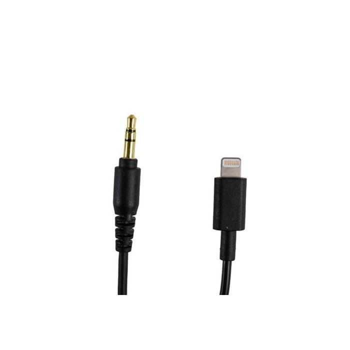 Аудио кабели, адаптеры - Boya Universal Adapter BY-K1 3.5mm TRS to Lightning - купить сегодня в магазине и с доставкой