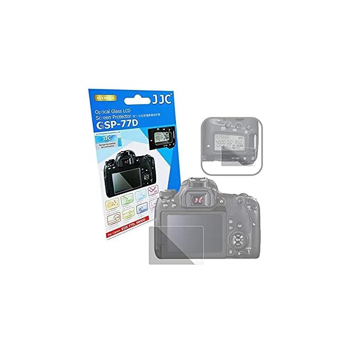 Kameru aizsargi - JJC Glass Protector for Canon EOS 77D, 9000D - ātri pasūtīt no ražotāja