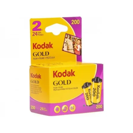 KODAK 135 GOLD 200-24X2 CARDED