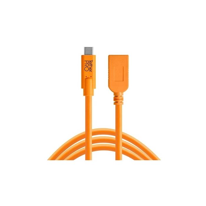 Cables - Tether Tools TetherPro USB-C to USB-A Female Adapter EXTENDER - quick order from manufacturer