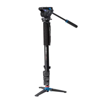 Monopods - Benro A48FDS4 video monopod with head - quick order from manufacturer