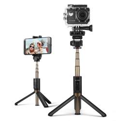 Mobile Phones Tripods - Selfie Stick tripod 3in1 BlitzWolf BW-BS3 sport black - quick order from manufacturer