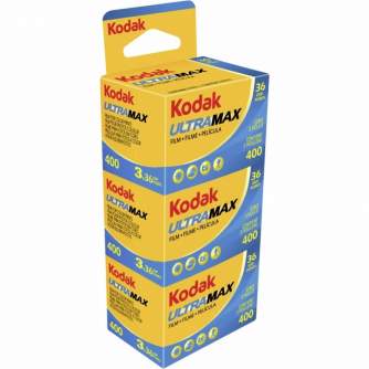 Фото плёнки - Kodak 135 Ultramax 400-36x3 - купить сегодня в магазине и с доставкой