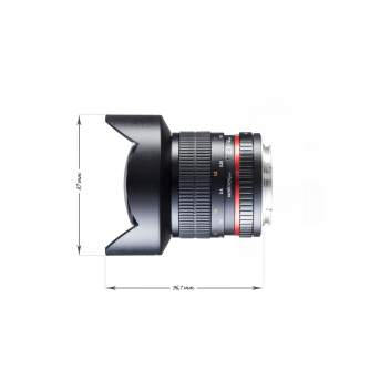 Walimex pro 14/2.8 DSLR Canon EF black - Objektīvi