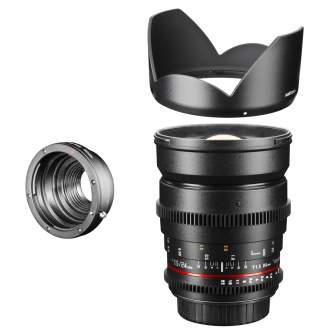 Lenses - Walimex pro 24/1,5 Video DSLR Pentax Q black - quick order from manufacturer