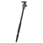 Foto statīvi - Walimex Mantona DSLM Travel Evolution Max 255 Reisestativ schwarz/grau - быстрый заказ от производителя