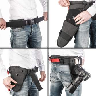 Technical Vest and Belts - Walimex pro Camera Belt with V-Dock Argus - quick order from manufacturer