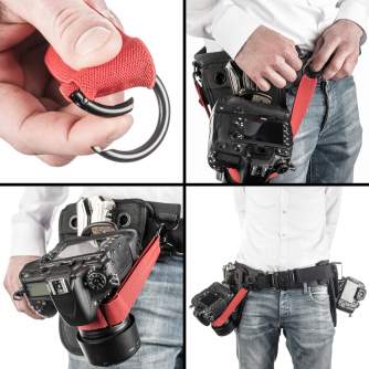 Technical Vest and Belts - Walimex pro Camera Belt with 2x V-Dock Argus - quick order from manufacturer