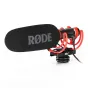 Rode VideoMic NTG supercardioid microphone with Rycote Lyre shock mount, USB-C charging port and 3.5mm output for professional video and audio recording
