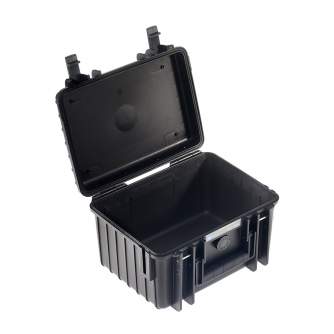 Koferi - bw B&W Outdoor Cases Type 2000 Black (w. foam) - ātri pasūtīt no ražotāja