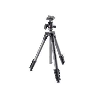 Photo Tripods - Manfrotto tripod MKCOMPACTADV-BH, black - quick order from manufacturer