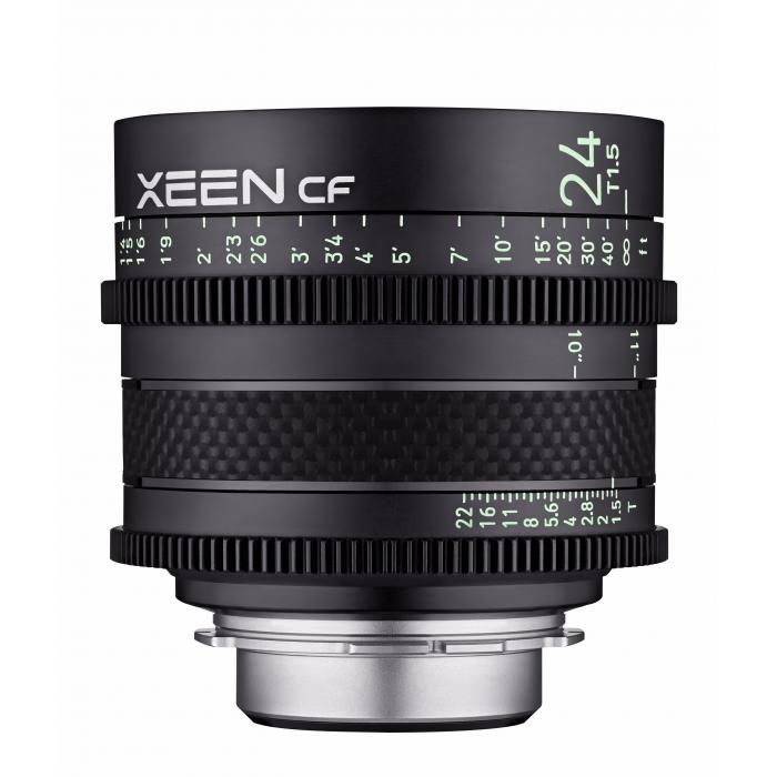 CINEMA видео объективы - Samyang Xeen Cine Prime Lens CF 24mm EF-Mount - быстрый заказ от производителя