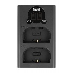 Chargers for Camera Batteries - Newell DL-USB-C dual channel charger for LP-E6 - buy today in store and with delivery