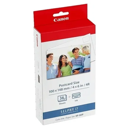 Canon photo paper + ink cartridge KP-36IP 10x15cm 36 sheets 7737A001