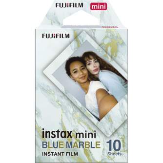 Instantkameru filmiņas - Fujifilm Instax Mini 1x10 Blue Marble - ātri pasūtīt no ražotāja