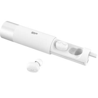 Наушники - Silicon Power wireless earphones Blast Plug BP81, white SP5MWASYBP81BT0W - быстрый заказ от производителя