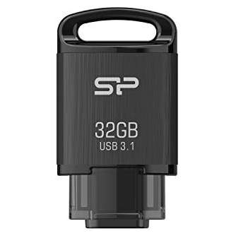 USB memory stick - Silicon Power flash drive 32GB Mobile C10, black SP032GBUC3C10V1K - quick order from manufacturer