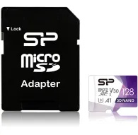 Atmiņas kartes - Silicon Power atmiņas karte microSDXC 128GB Superior Pro V30 + adapteris SP128GBSTXDU3V20AB - ātri pasūtīt no ražotājaAtmiņas kartes - Silicon Power atmiņas karte microSDXC 128GB Superior Pro V30 + adapteris SP128GBSTXDU3V20AB - ātri pasūtīt no ražotāja