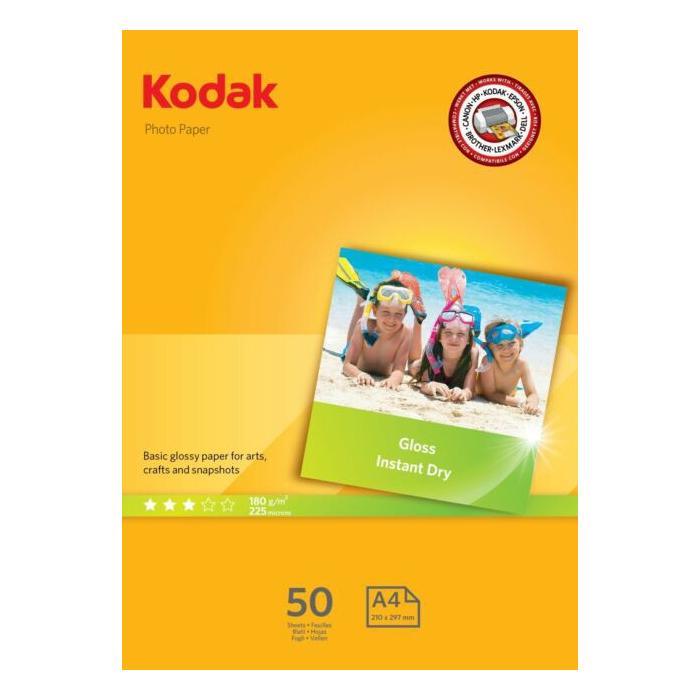 Foto papīrs - Kodak fotopapīrs A4 Ultra Premium Glossy 180g 50 lapas - ātri pasūtīt no ražotāja