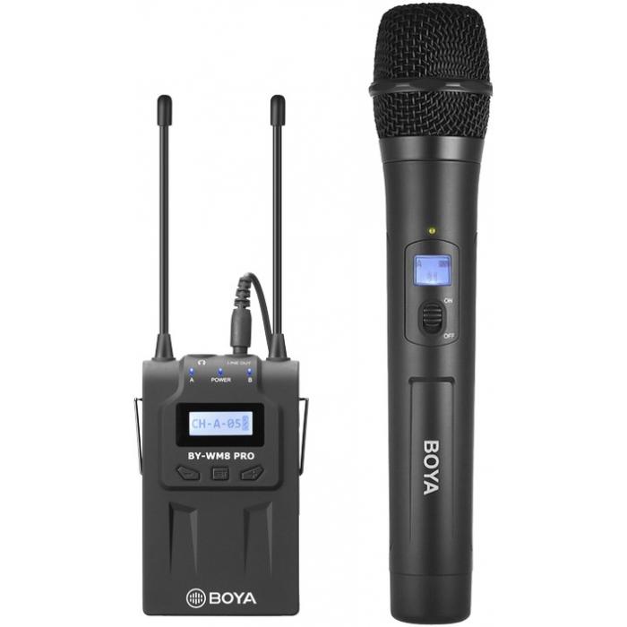 Беспроводные аудио микрофонные системы - Boya microphone BY-WM8 Pro-K3 Kit UHF Wireless BY-WM8 Pro-K3 - быстрый заказ от произво