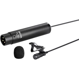 Lavalier mikrofonas - Boya microphone BY-M4C Cardioid XLR Lavalier BY-M4C - быстрый заказ от производителя