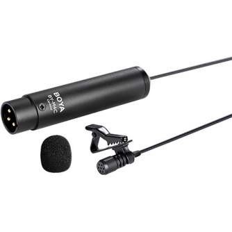 Microphones - Boya microphone BY-M4C Cardioid XLR Lavalier BY-M4C - quick order from manufacturer