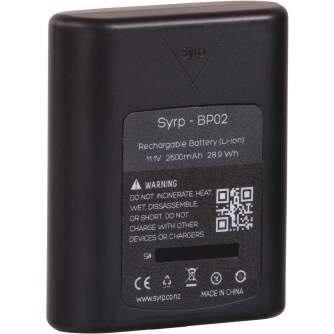 Video sliedes - Syrp Genie II akumulators BP02 2600mAh (SY0005-0002) SY0005-0002 - ātri pasūtīt no ražotāja