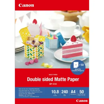 Фотобумага - Canon photo paper MP-101 A4 Double Sided Matt 240g 50 sheets 4076C005 - быстрый заказ от производителя