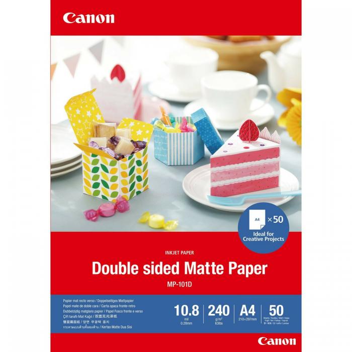 Photo paper - Canon photo paper MP-101 A4 Double Sided Matt 240g 50 sheets 4076C005 - quick order from manufacturer
