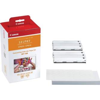 Photo paper - Canon photo paper + ink cartridge RP-108 10x15cm 108 sheets 8568B001 - buy today in store and with delivery