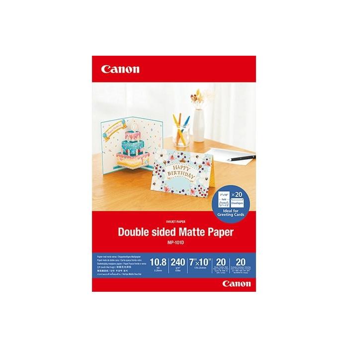 Foto papīrs - Canon fotopapīrs MP-101 7x10" matēts 20 lapas 4076C006 - ātri pasūtīt no ražotāja
