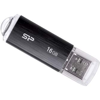 USB флешки - Silicon Power flash drive 16GB Ultima U02, black - быстрый заказ от производителя