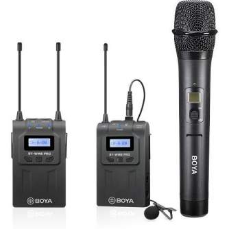 Микрофоны - Boya microphone BY-WM8 Pro-K4 Kit UHF Wireless BY-WM8 Pro-K4 - быстрый заказ от производителя