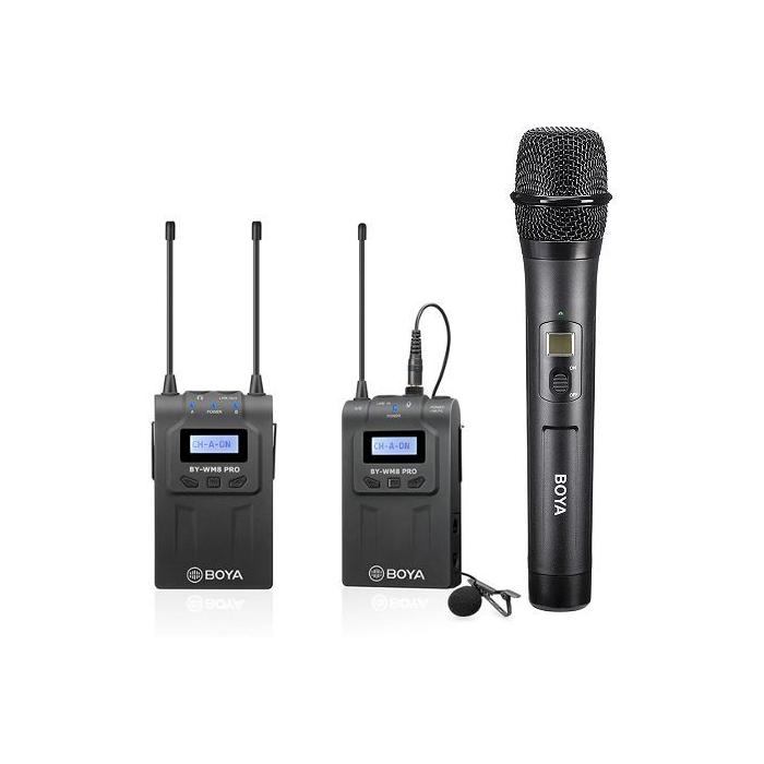 Mikrofoni - Boya mikrofons BY-WM8 Pro-K4 Kit UHF Wireless BY-WM8 Pro-K4 - ātri pasūtīt no ražotāja