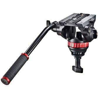 Video Tripods - Manfrotto video tripod 546BK-1 + MVH502A Pro Video - quick order from manufacturer