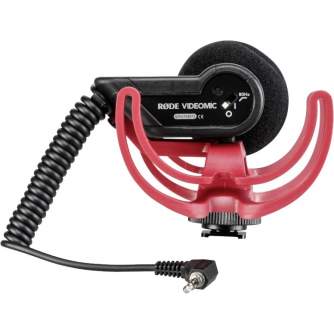 Videokameru mikrofoni - Rode VideoMic Rycote supercardioid camera microphone - perc šodien veikalā un ar piegādi