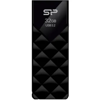 USB флешки - Silicon Power flash drive 32GB Blaze B03 USB 3.0, black SP032GBUF3B03V1K - быстрый заказ от производителя