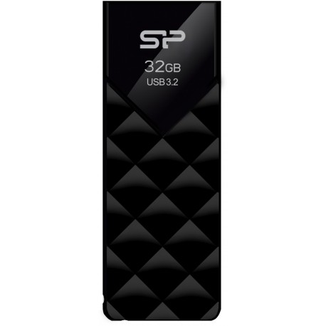 USB флшеки - Silicon Power flash drive 32GB Blaze B03 USB 3.0, black SP032GBUF3B03V1K - быстрый заказ от производителя