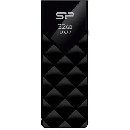 Silicon Power zibatmiņa 32GB Blaze B03 USB 3.0, melna SP032GBUF3B03V1K