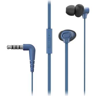 Headphones - Panasonic headset RP-TCM130E-A, blue - quick order from manufacturer