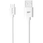 Кабели - Silicon Power cable microUSB Boost Link 1m, white SP1M0ASYLK10AB1W - быстрый заказ от производителя